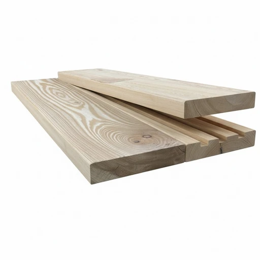 Доска террасная лиственница гладкая 34*140*3000, сорт АВ (0,42м2)