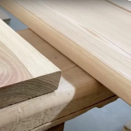 Доска террасная лиственница гладкая 34*140*5000, сорт АВ (0,7м2)