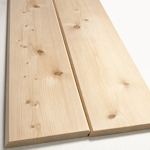 Планкен лиственница скошенный 20*142*5000, сорт Оптима (0,71м2)