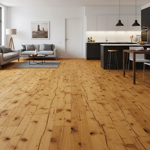 Доска пола лиственница 34*90*5000, сорт Э (0,45м2)