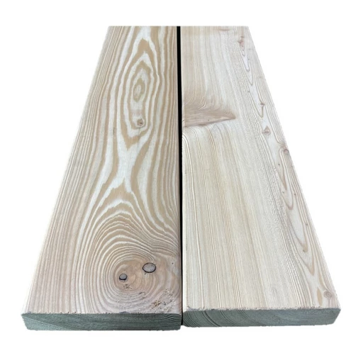 Доска террасная лиственница гладкая 34*120*3000, сорт АВС (0,36м2)