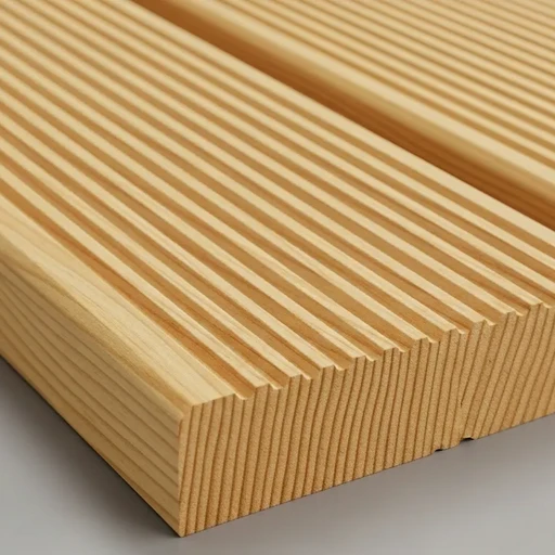 Доска террасная лиственница вельвет 34*120*4000, сорт Э (0,48м2)