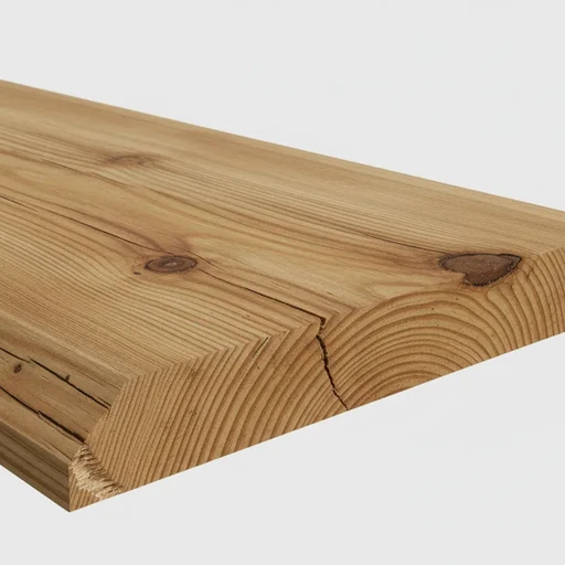 Планкен лиственница скошенный 20*120*6000, сорт ABC (0,72м2)