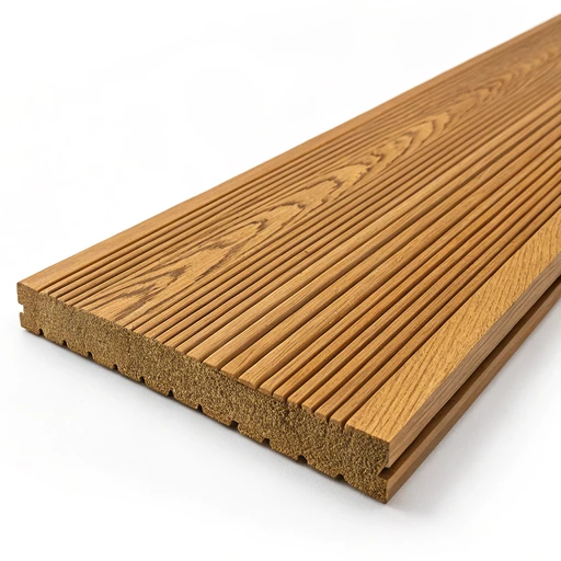 Доска террасная лиственница вельвет 28*142*4000, сорт Д (0,568м2)